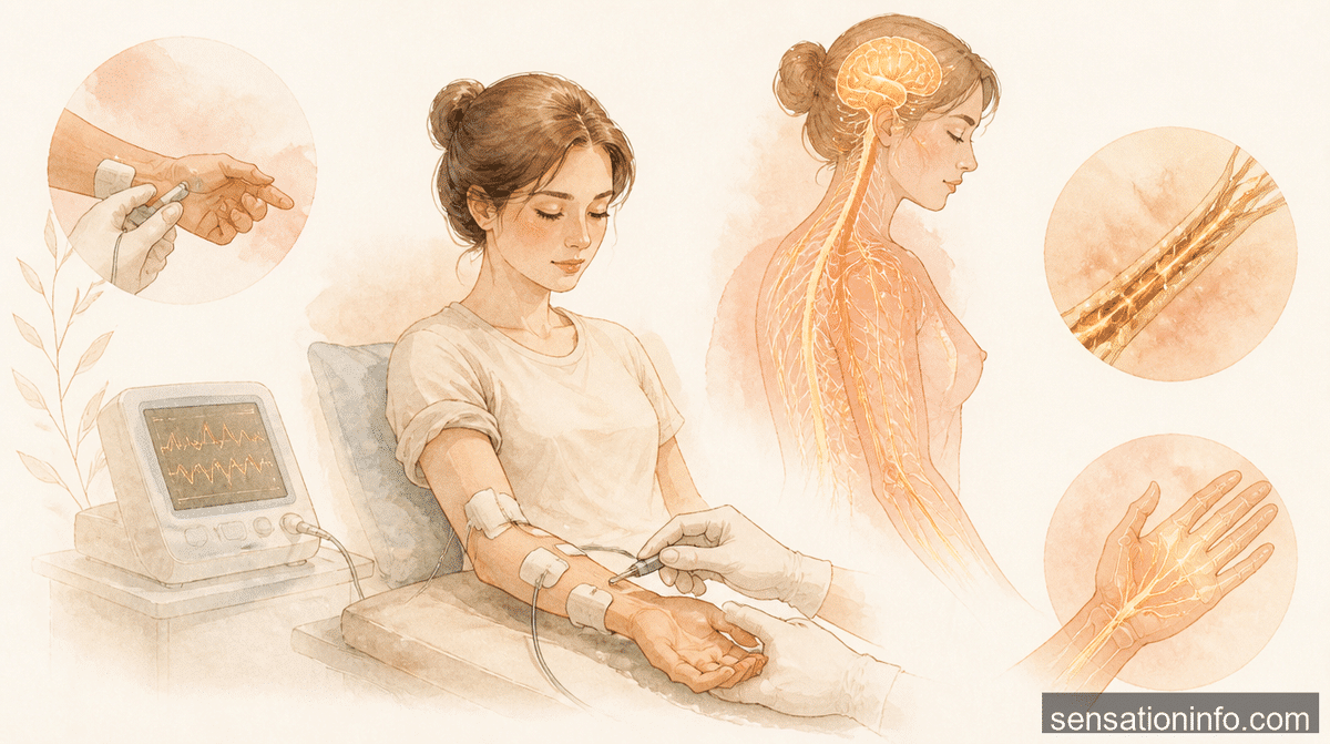 Nerve Conduction Study: What to Expect and Why It Is Done — section 2 illustration