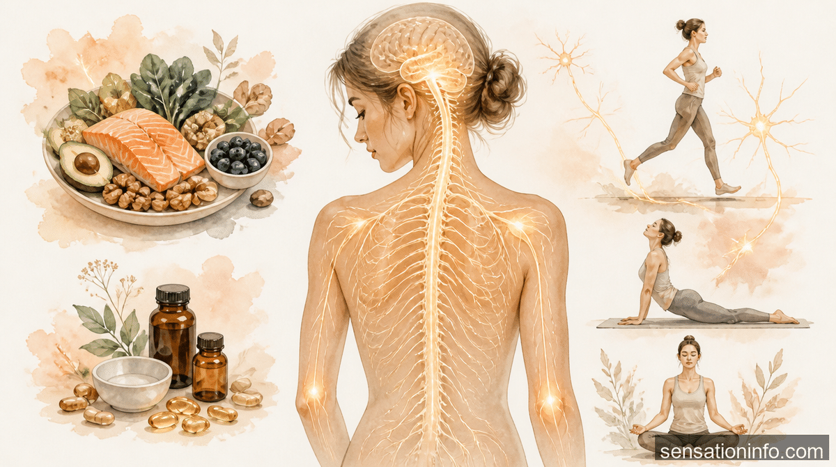 How to Improve Nerve Health Naturally: Diet, Exercise, and Supplements — section 1 illustration