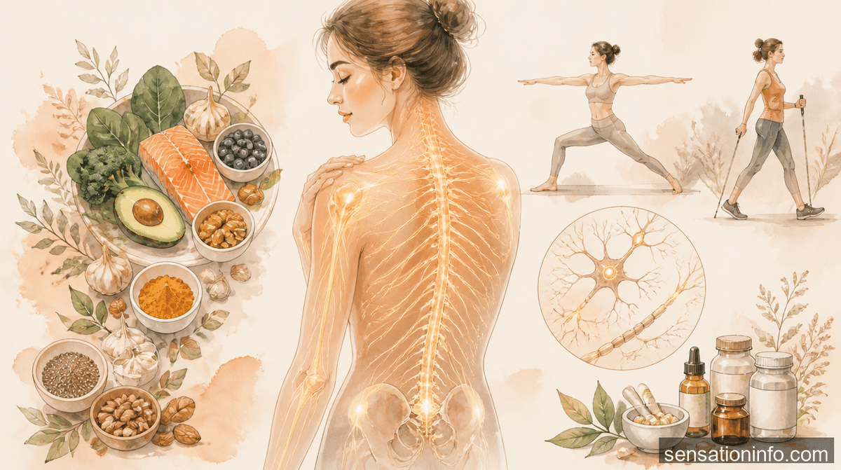 How to Improve Nerve Health Naturally: Diet, Exercise, and Supplements — section 2 illustration
