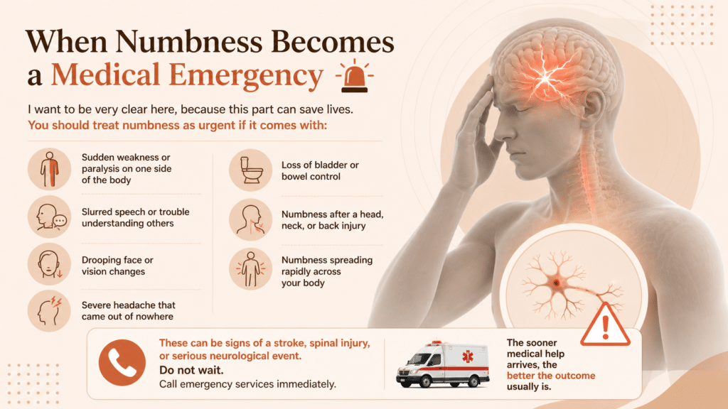When Numbness Becomes a Medical Emergency