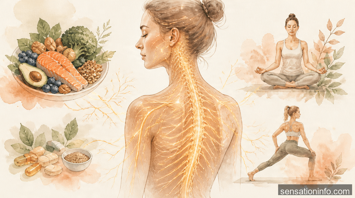How to Improve Nerve Health Naturally: Diet, Exercise, and Supplements — section 2 illustration