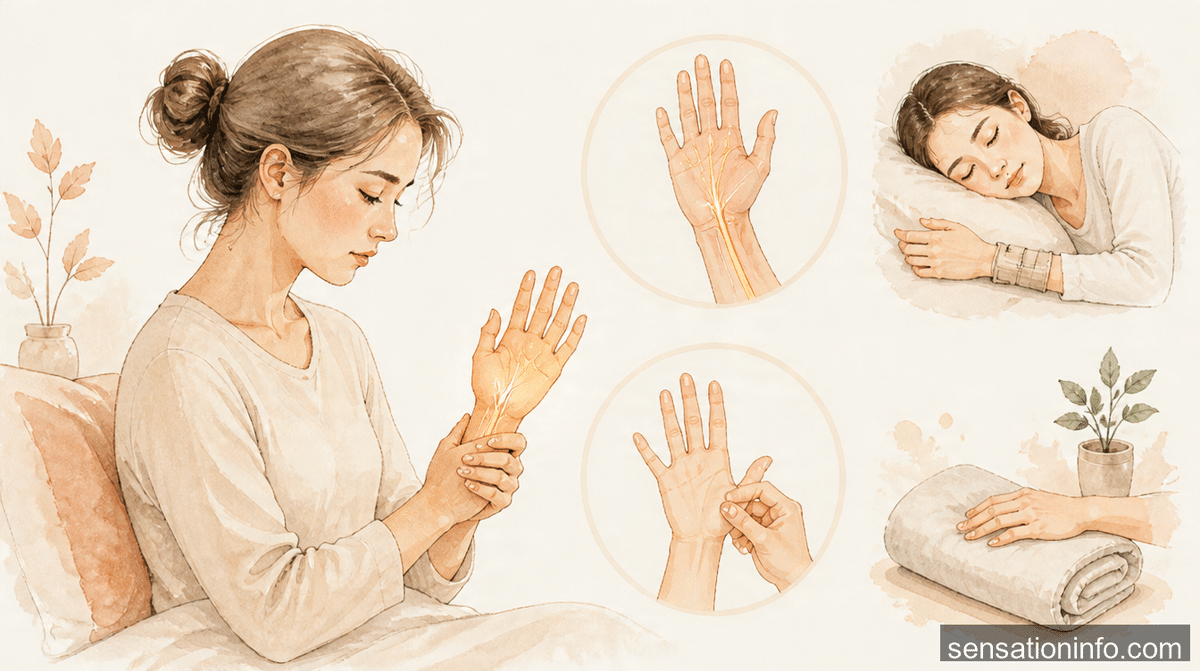 How to Stop Tingling in Hands at Night Fast — featured illustration