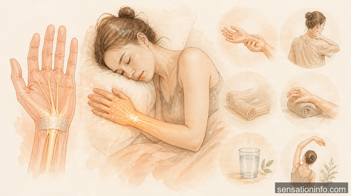 How to Stop Tingling in Hands at Night Fast — conclusion illustration