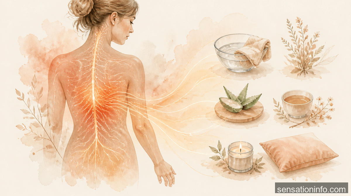 How to Treat a Burning Sensation on Skin at Home — featured illustration
