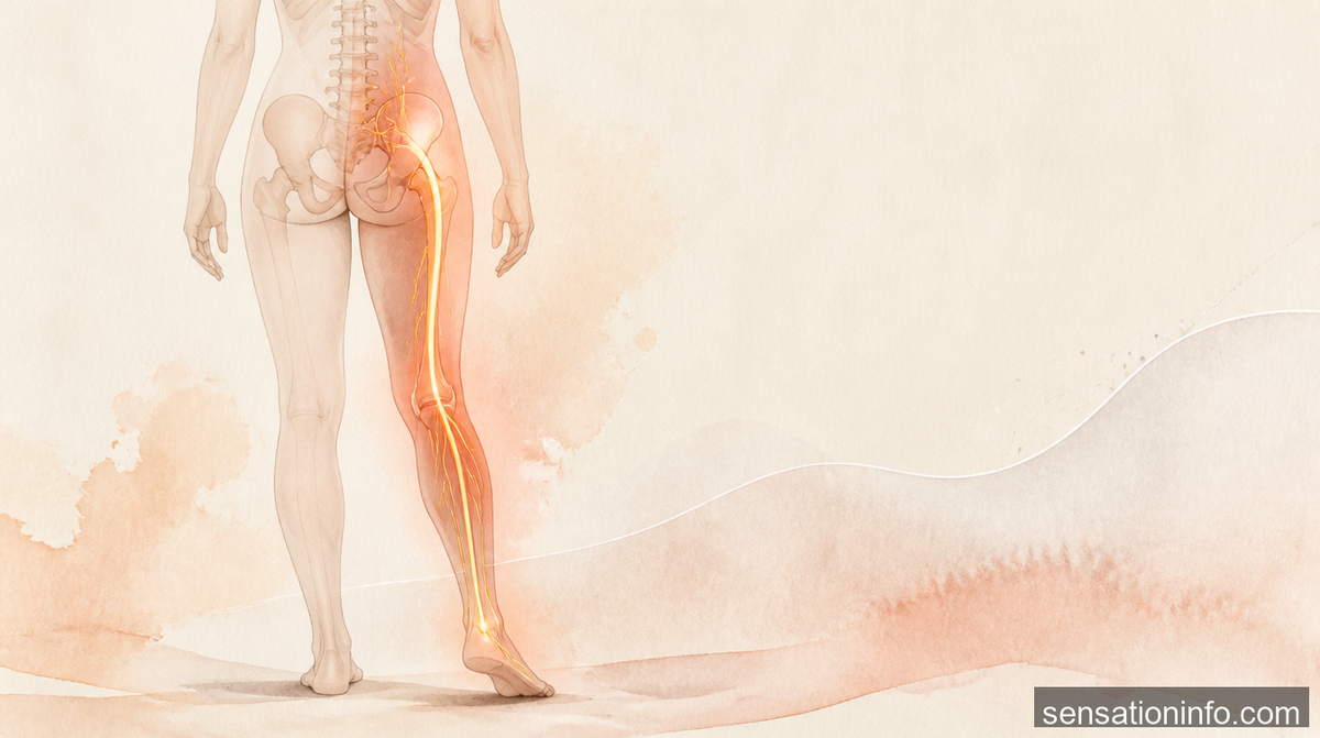 How to Relieve Sciatica Tingling and Numbness in the Leg — section 1 illustration