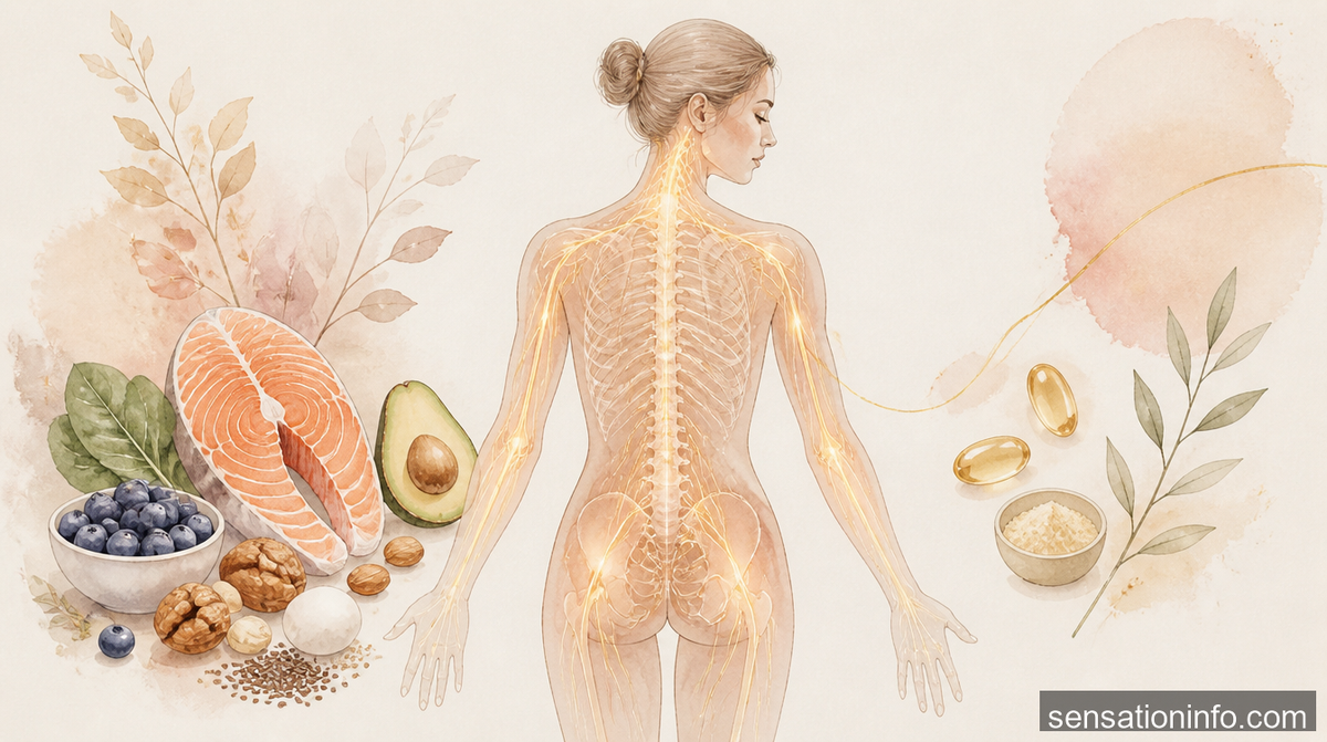 How to Reduce Nerve Tingling with Diet and Vitamins — conclusion illustration