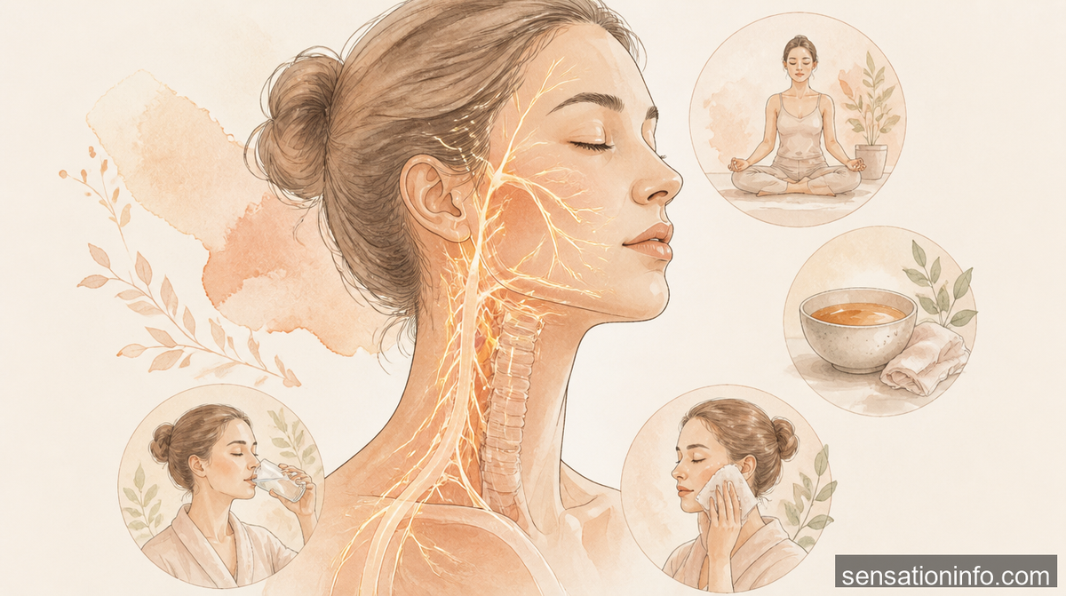 How to Treat Numbness in the Face at Home — featured illustration
