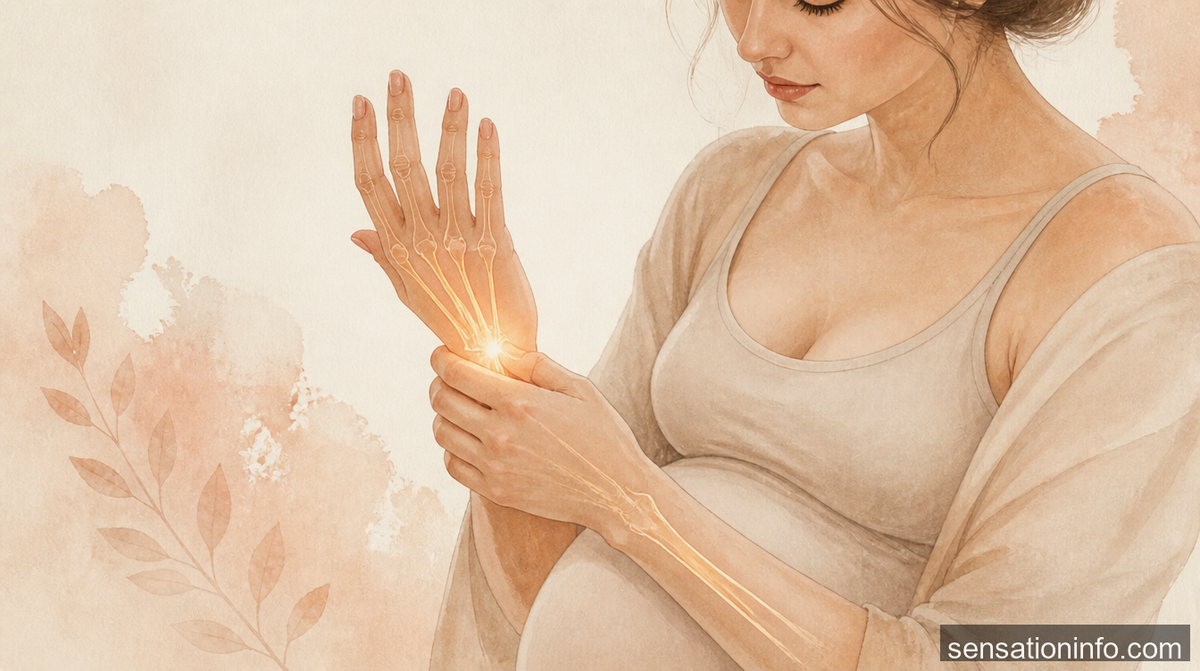 How to Prevent Tingling Hands During Pregnancy — section 1 illustration