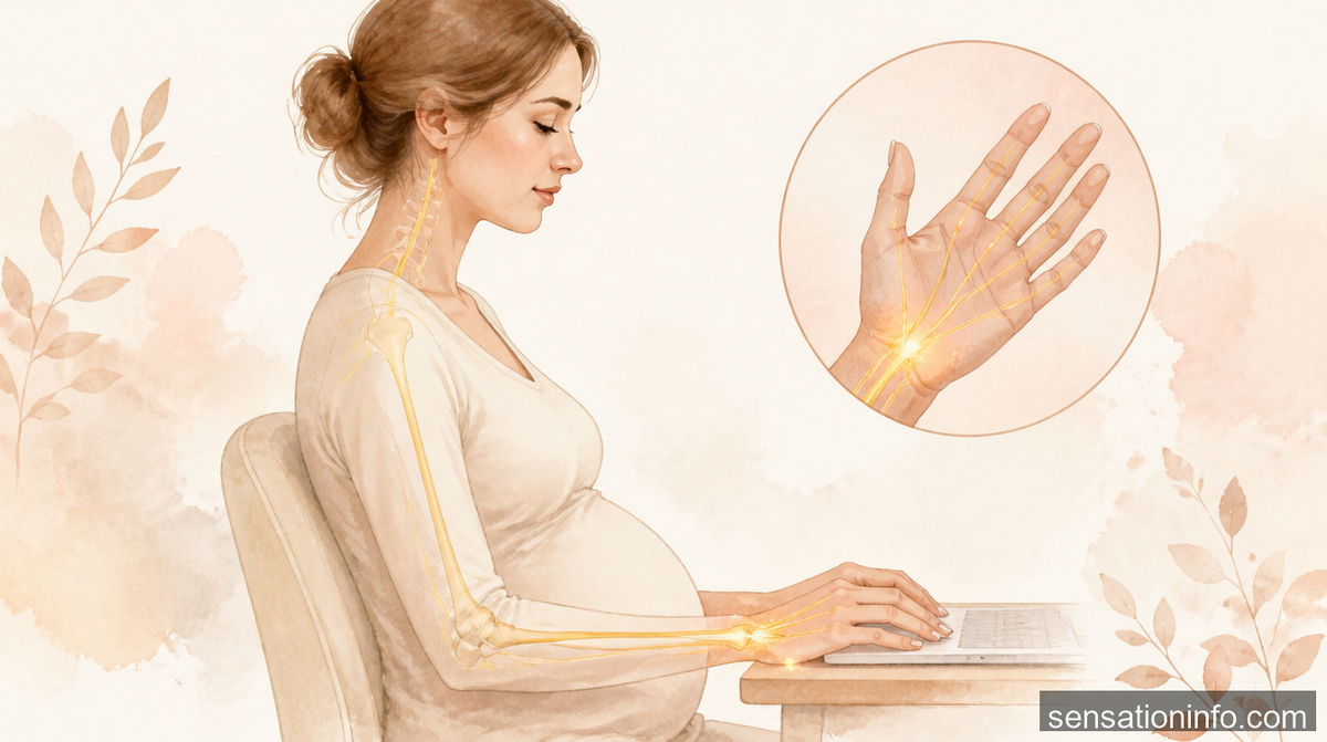 How to Prevent Tingling Hands During Pregnancy — section 2 illustration