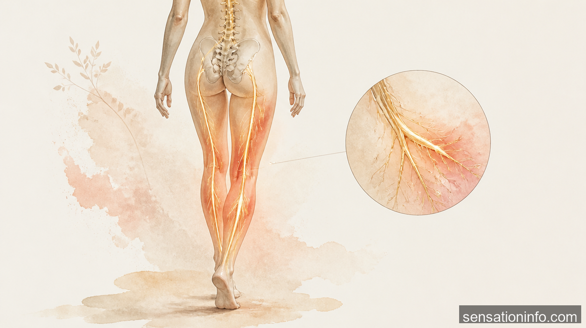 How to Relieve Burning Sensation in the Legs — section 1 illustration
