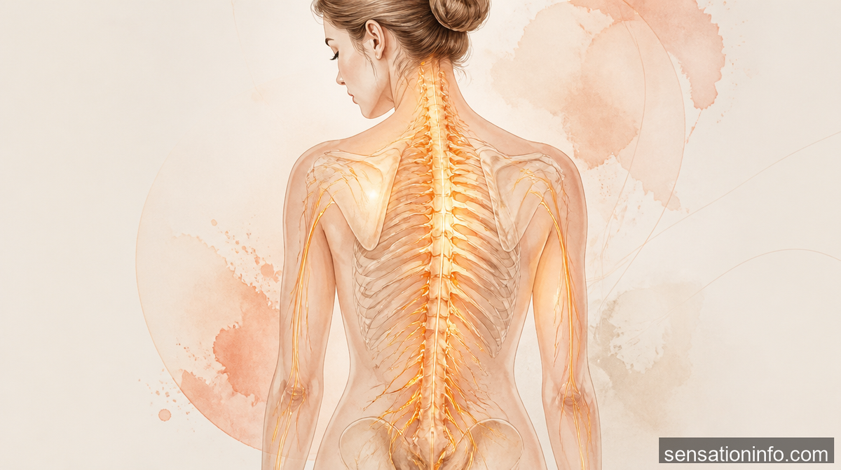 How to Relieve Tingling in the Back and Spine — section 1 illustration