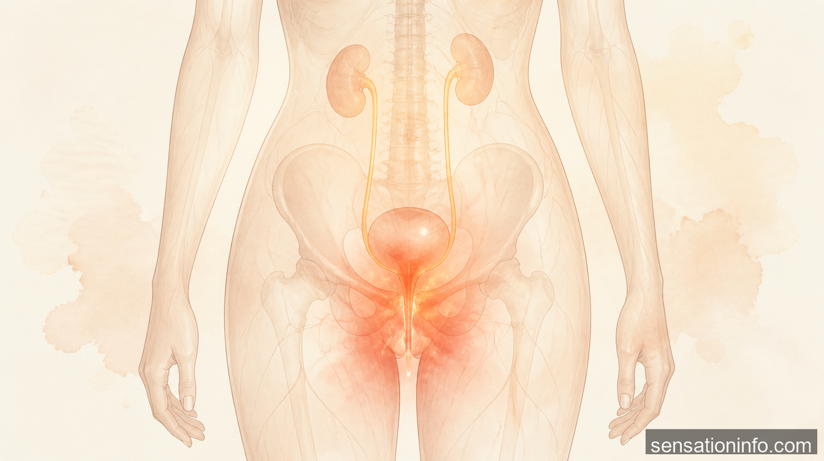 burning sensation when urinating — section 1 illustration