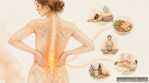 how to treat burning sensation in lower back — featured illustration