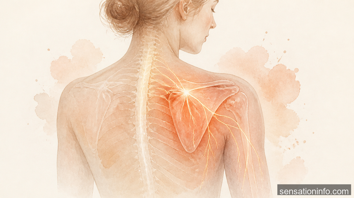 how to treat burning sensation in shoulder blade — section 1 illustration