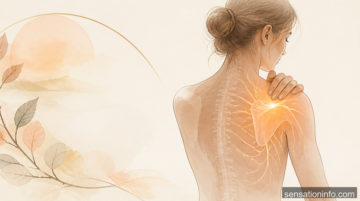 how to treat burning sensation in shoulder blade — conclusion illustration