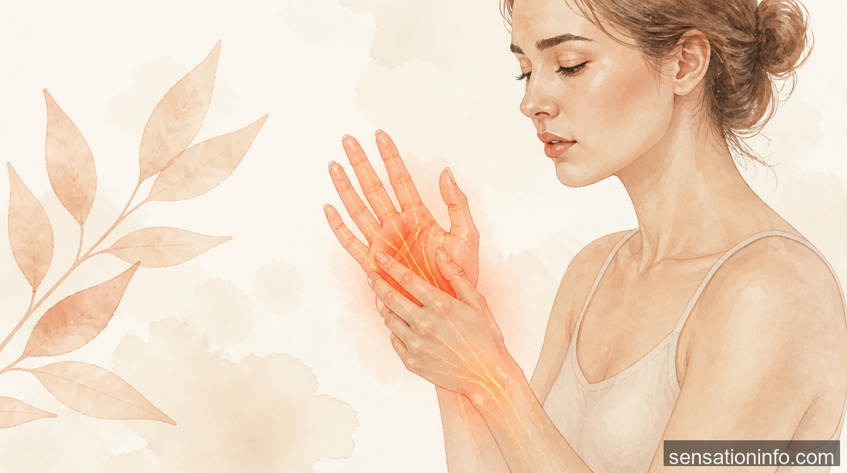 how to stop burning sensation in hands — featured illustration