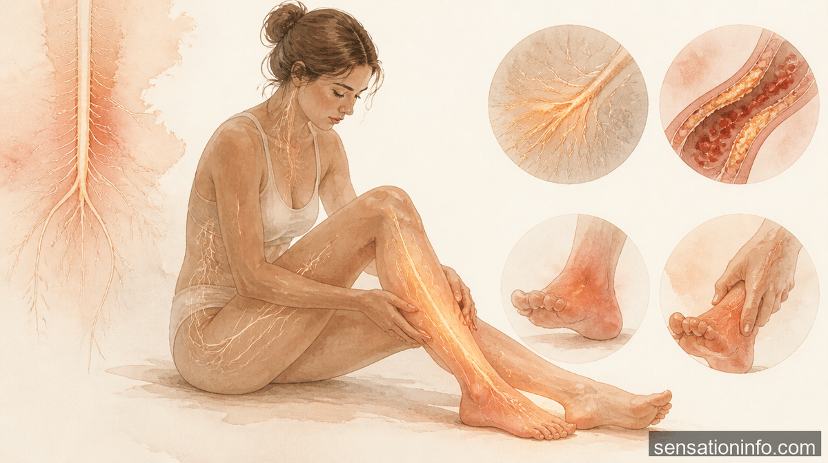 what causes burning sensation in lower legs and feet — conclusion illustration