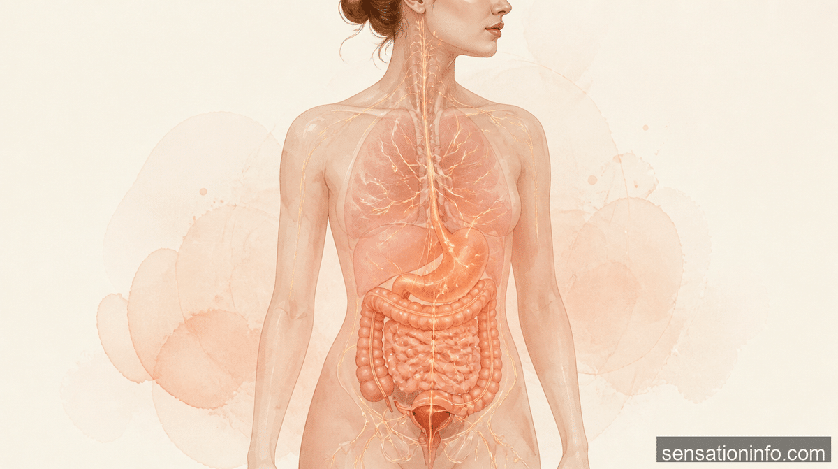what causes a pulsating sensation in the abdomen — section 1 illustration