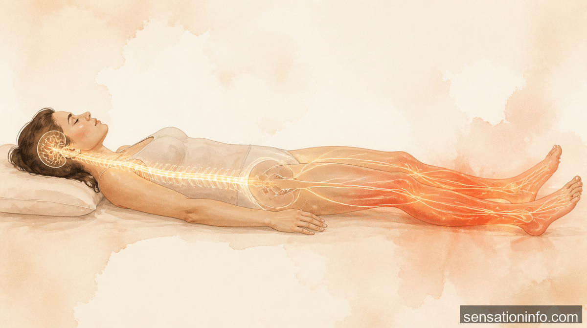 burning sensation in legs when lying down — conclusion illustration