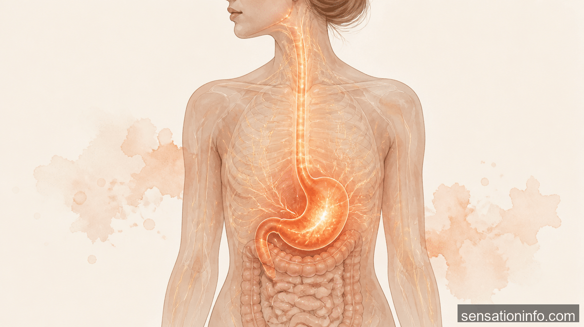 why do i have a burning sensation in my stomach — section 1 illustration