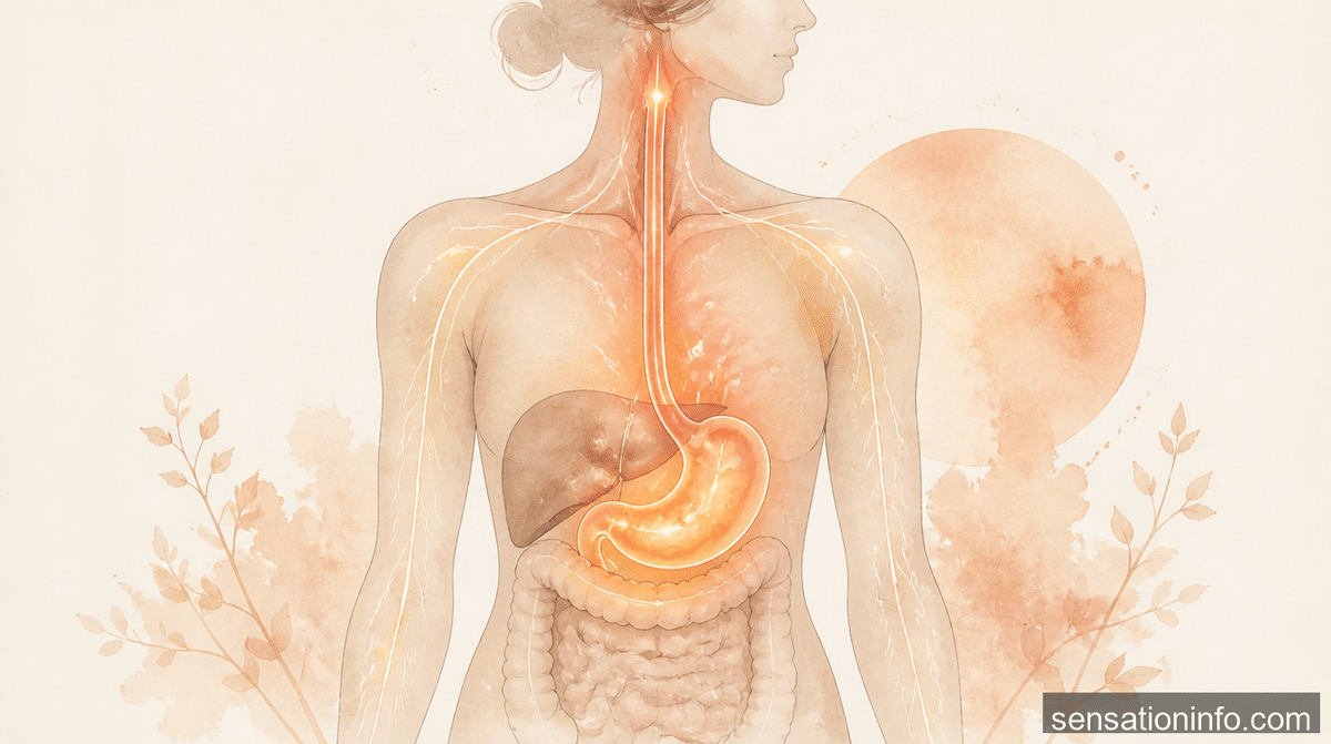 what causes a burning sensation in the stomach — conclusion illustration