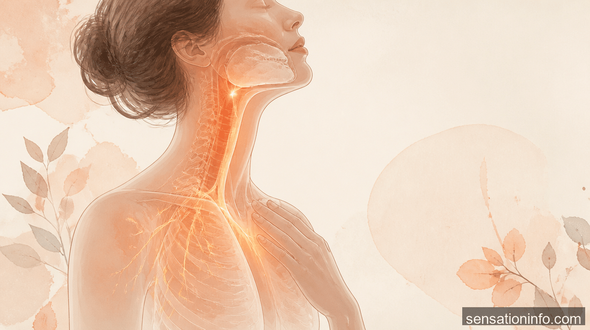 how to get rid of burning sensation in throat — featured illustration