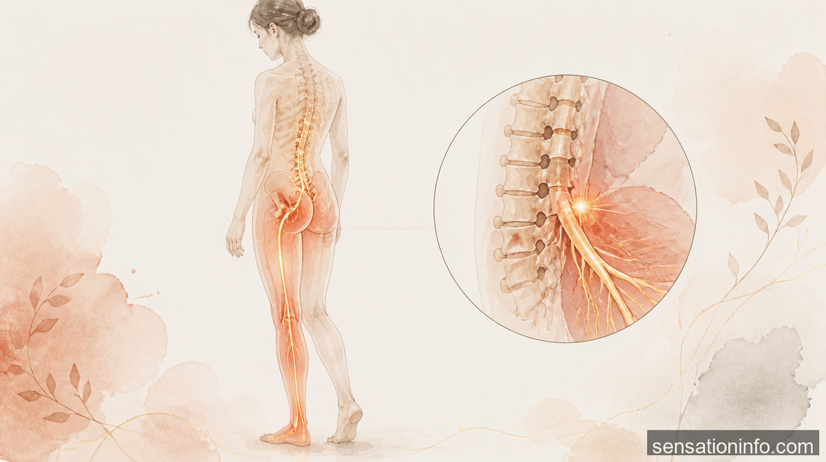 what causes a burning sensation in your leg — section 1 illustration
