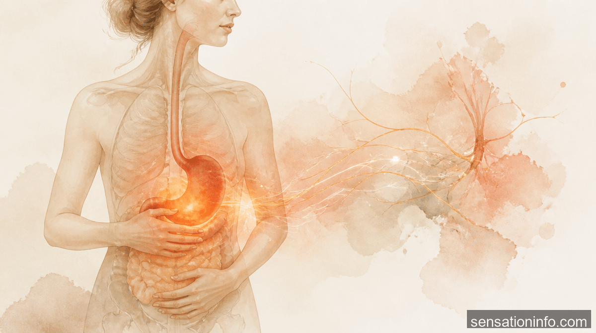 why does my stomach have a burning sensation — featured illustration