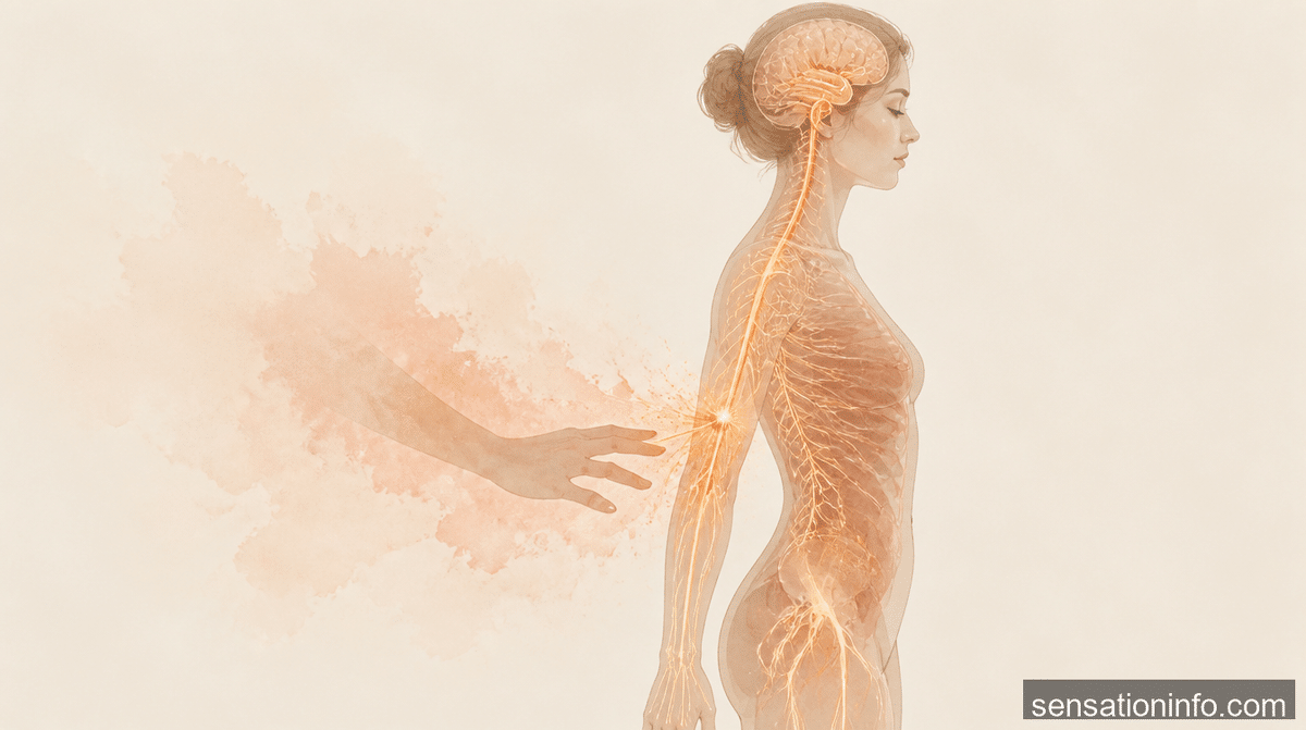 burning sensation on skin when touched — section 2 illustration
