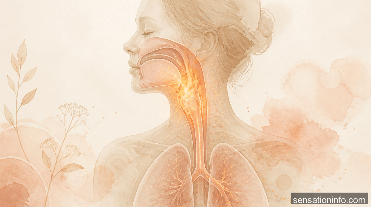 why is there a burning sensation in my throat — featured illustration