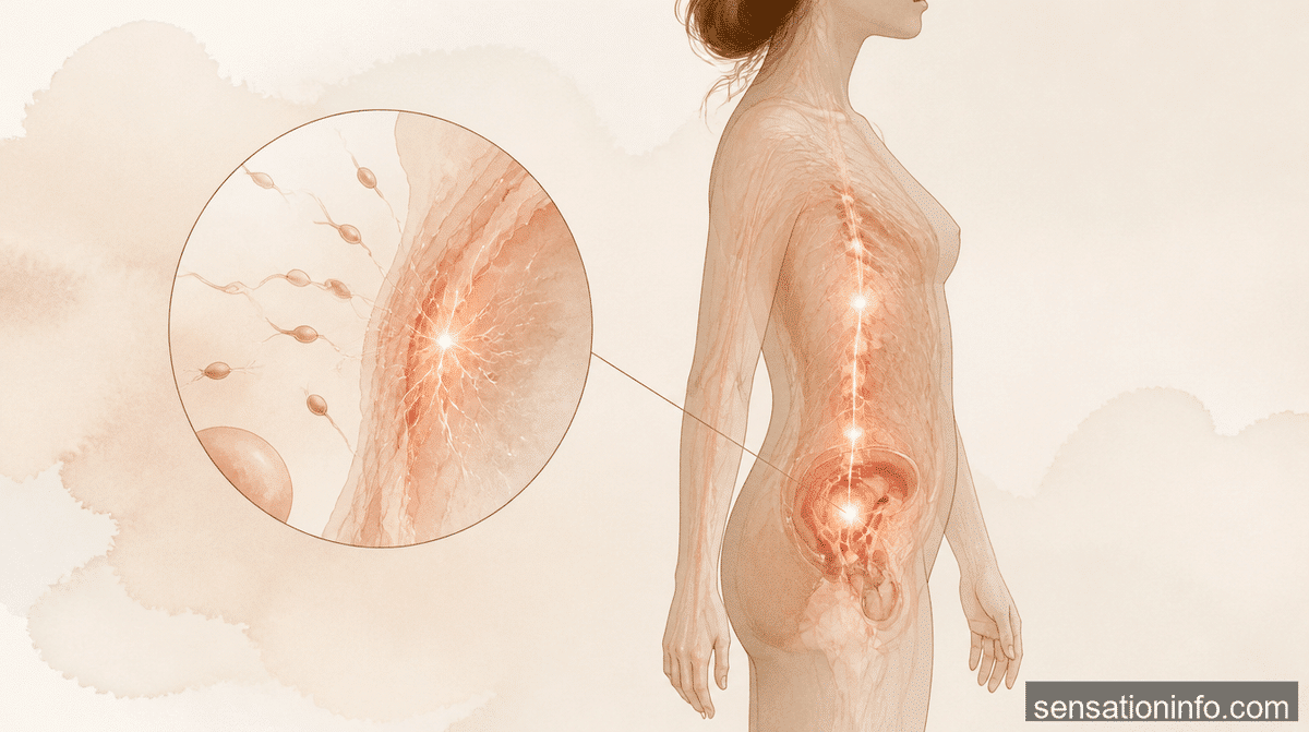 can sperm cause burning sensation in females: section 1 illustration