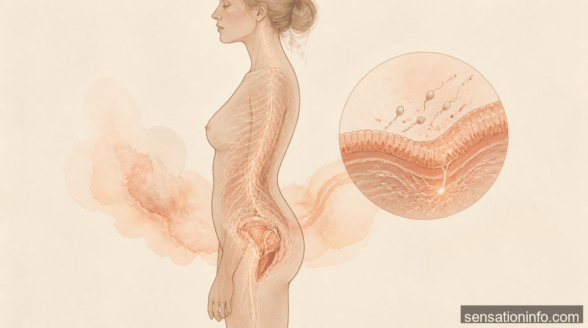 can sperm cause burning sensation in females: section 2 illustration