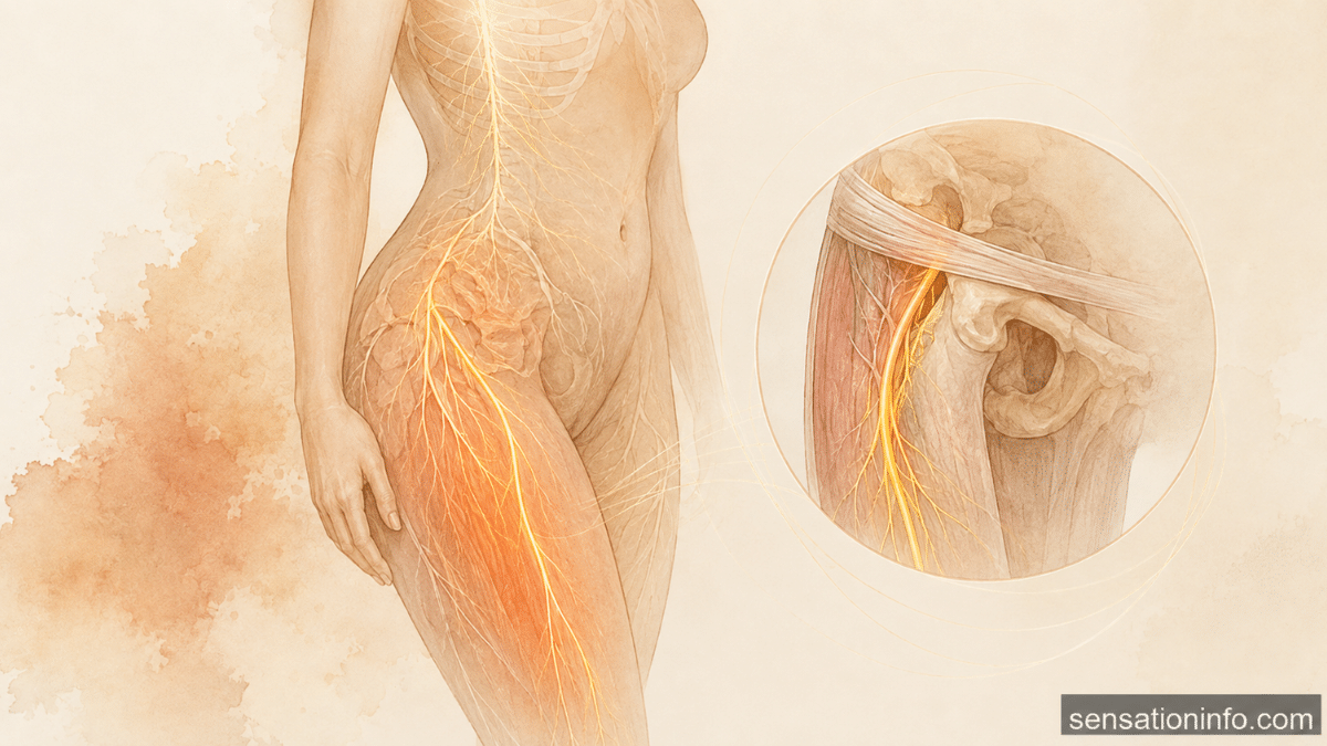 Glowing Lateral Thigh Nerve Anatomy