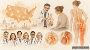 Watercolor Sciatica Specialists Across America