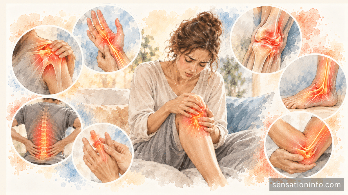 Burning sensation in joint