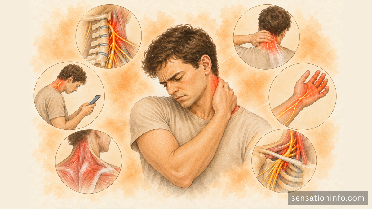 Pins and Needles in the Neck: Causes, Nerve Irritation, and Red Flags
