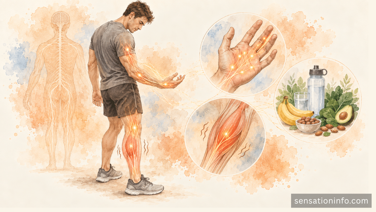 Tingling and Muscle Twitching Together: Electrolyte, Nerve, and Emergency Causes