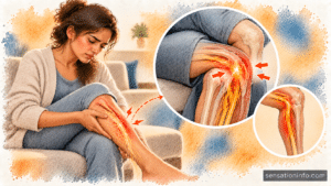 pins and needles when crossing your legs