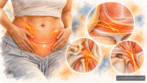 Numbness Across the Lower Abdomen and Pubic Bone